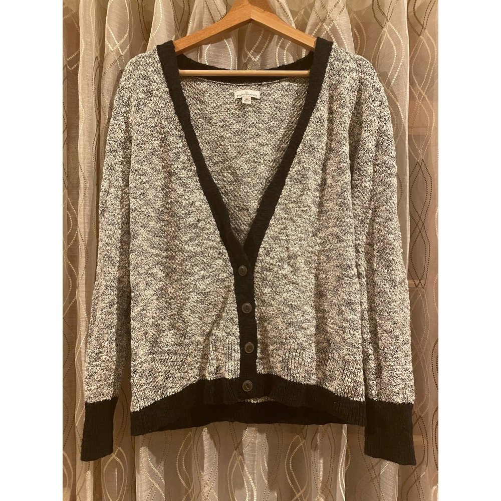Heathered Grey Knit Cardigan